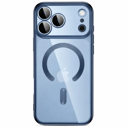  Apple iPhone 17 Pro / 18 Pro Tech-Protect MagFlex MagSafe tok, fényes világoskék - 3