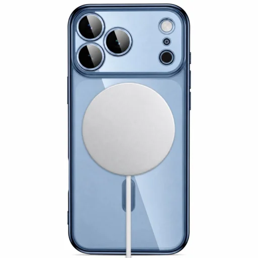  Apple iPhone 17 Pro / 18 Pro Tech-Protect MagFlex MagSafe tok, fényes világoskék - 4