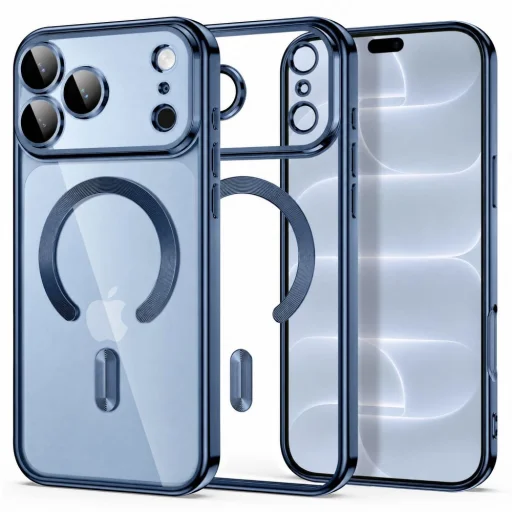  Apple iPhone 17 Pro / 18 Pro Tech-Protect MagFlex MagSafe tok, fényes világoskék - 1