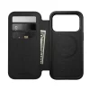  iPhone 18 Pro/17 Pro Nomad Modern Leather Folio barna bőr pénztárcatok thumbnail