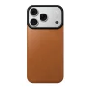  iPhone 18 Pro/17 Pro Nomad mágneses bőr hátlap, nyeregbarna (Horween), MagSafe thumbnail