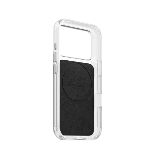 iPhone 18 Pro/17 Pro sedlovohnedé priehľadné kožené puzdro Nomad (Horween) - 10