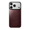 Bordový magnetický kožený zadný kryt Nomad Horween pre iPhone 18 Pro/17 Pro thumbnail