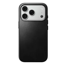  iPhone 18 Pro/17 Pro fekete Nomad Traditional bőrtok (Horween)