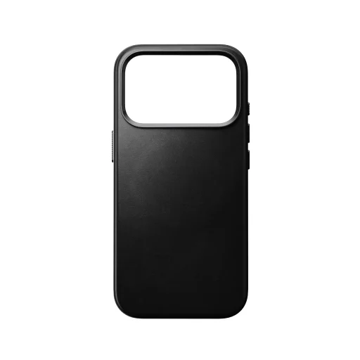  iPhone 18 Pro/17 Pro fekete Nomad Traditional bőrtok (Horween) - 11