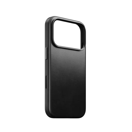  iPhone 18 Pro/17 Pro fekete Nomad Traditional bőrtok (Horween) - 9