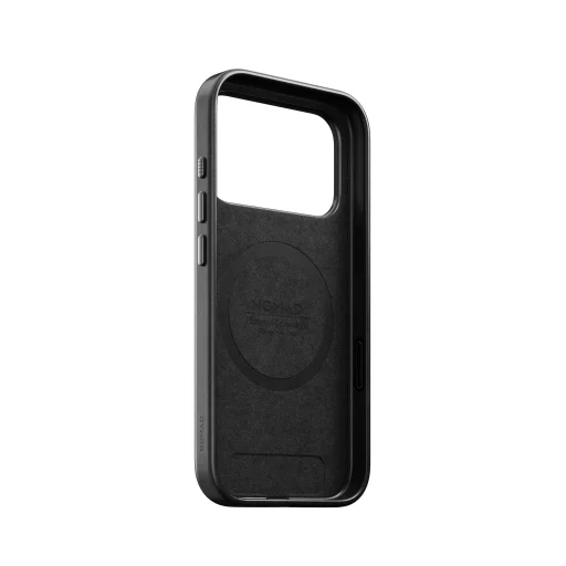  iPhone 18 Pro/17 Pro fekete Nomad Traditional bőrtok (Horween) - 10