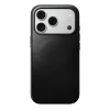 iPhone 18 Pro/17 Pro čierne moderné kožené puzdro Nomad Horween thumbnail