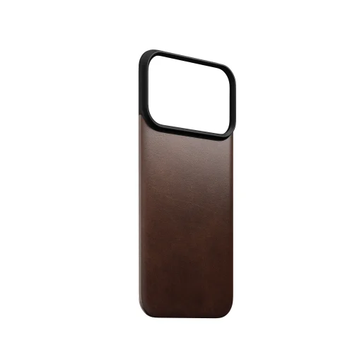 iPhone 18 Pro/17 Pro Nomad magnetický kožený kryt, rustikálna hnedá (Horween) - 7