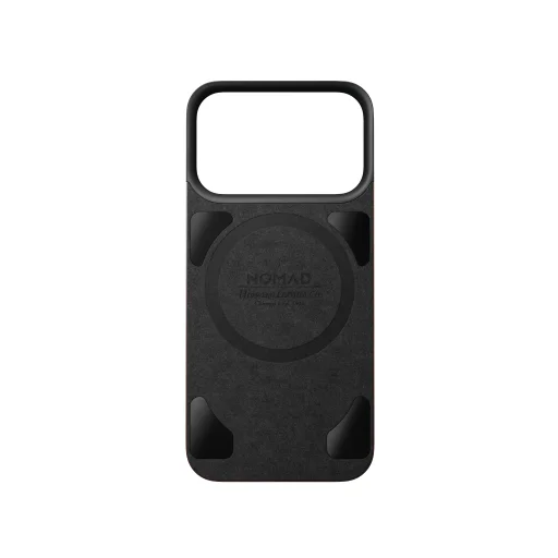  iPhone 18 Pro/17 Pro Nomad mágneses bőr hátlap, rusztikus barna (Horween) - 6