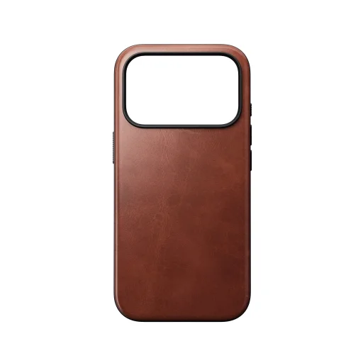  iPhone 18 Pro/17 Pro Nomad modern bőrtok, Olde Dublin (Horween) - 13