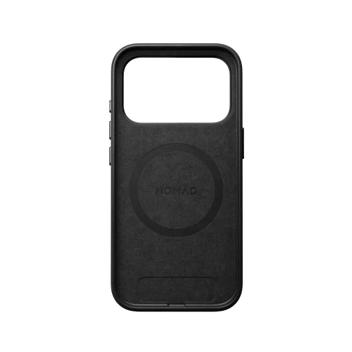  iPhone 18 Pro/17 Pro fekete Nomad klasszikus bőrtok - 8