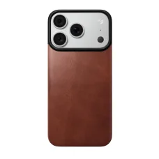 Apple iPhone 18 Pro/17 Pro Nomad magnetický kožený zadný kryt Horween – Olde Dublin, kompatibilný s MagSafe