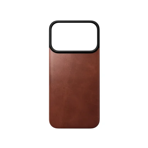  Apple iPhone 18 Pro/17 Pro Nomad mágneses Horween bőr hátlap – Olde Dublin, MagSafe-kompatibilis - 7