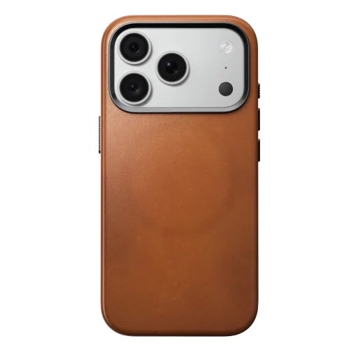  iPhone 18 Pro/17 Pro bőrtok Nomad Traditional, nyeregbarna (Horween) - 4