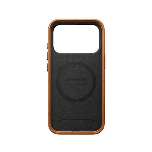 iPhone 18 Pro/17 Pro bőrtok Nomad Traditional, nyeregbarna (Horween) - 8
