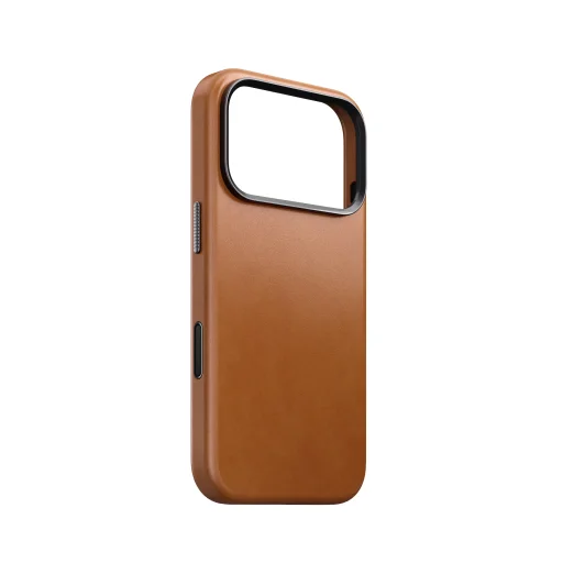  iPhone 18 Pro/17 Pro bőrtok Nomad Traditional, nyeregbarna (Horween) - 9
