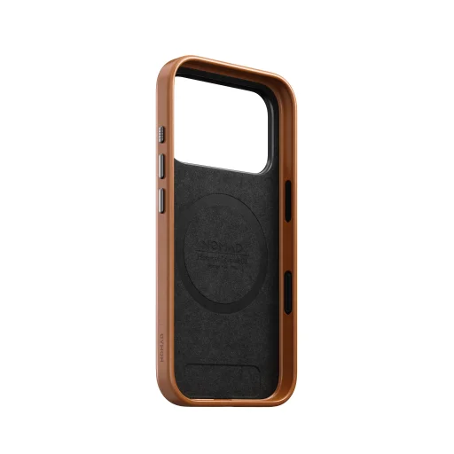  iPhone 18 Pro/17 Pro bőrtok Nomad Traditional, nyeregbarna (Horween) - 10
