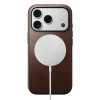  iPhone 18 Pro/17 Pro Nomad Horween bőrtok, rusztikus barna thumbnail