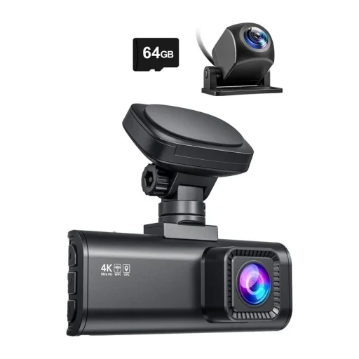 REDTIGER F7N palubná kamera s predným a zadným záznamom, 4K/1080p, 64 GB - 2