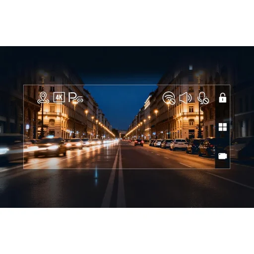 REDTIGER F7N palubná kamera s predným a zadným záznamom, 4K/1080p, 64 GB - 6