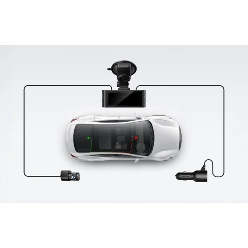 REDTIGER F7NP dvojkanálová autokamera, 4K a 1080p, so 128 GB pamäťovou kartou. - 10