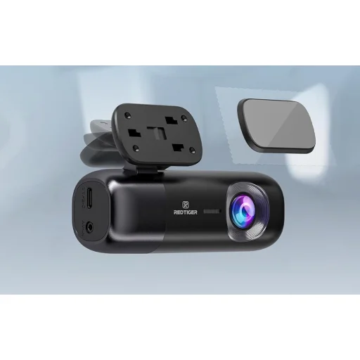 REDTIGER F9 dvojkamerová palubná kamera, 4K + 1080p s Wi-Fi - 4
