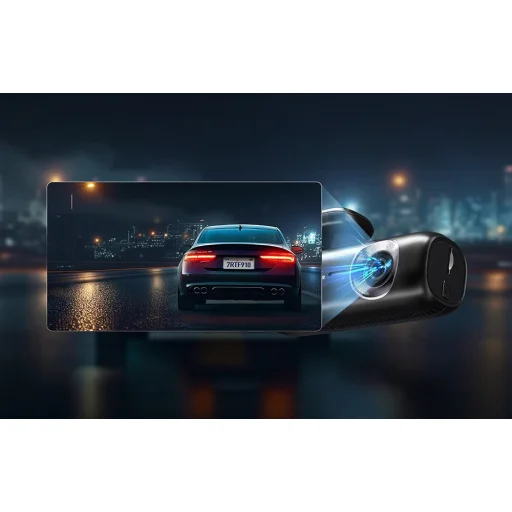 REDTIGER F9 dvojkamerová palubná kamera, 4K + 1080p s Wi-Fi - 6