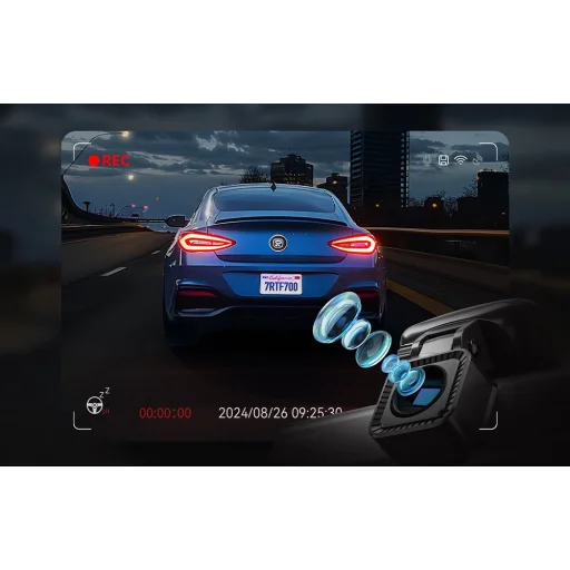 REDTIGER F7N Pro predná a zadná autokamera, 4K a 1080p, 64 GB - 6