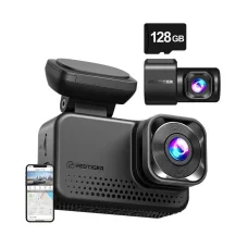 REDTIGER VC70 predná-zadná autokamera, 4K/2,5K, so 128 GB pamäťovou kartou.