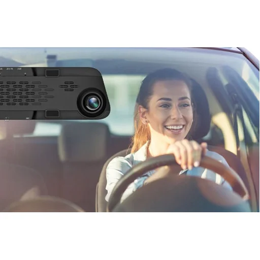 WOLFBOX G840S 4K fedélzeti kamera 12 hüvelykes tükörkijelzővel és 1080p hátsó kamerával - 5