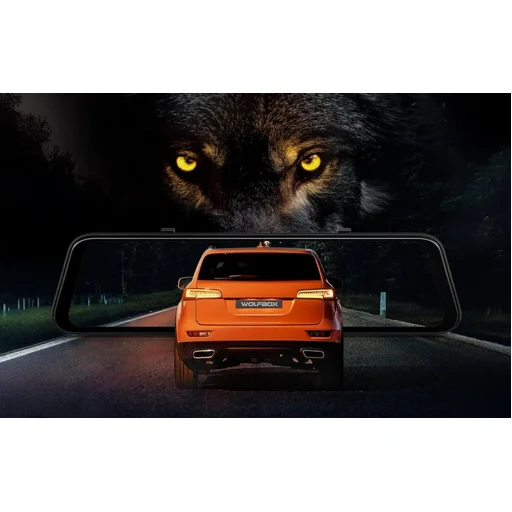 WOLFBOX G850 Pro tükörre szerelhető fedélzeti kamera, 4K/1080p, 64 GB - 5