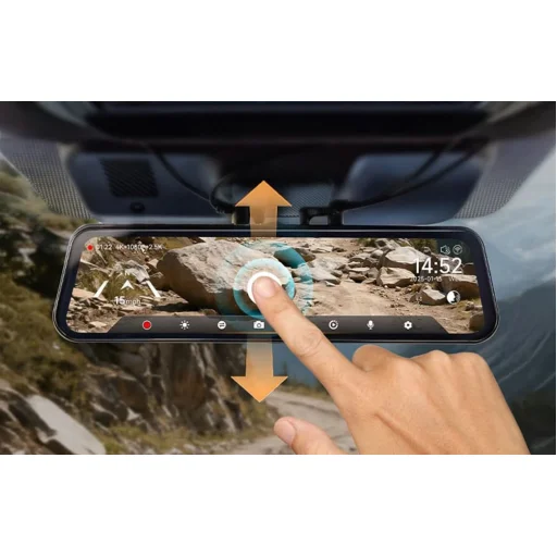WOLFBOX G900TriPro Bumper háromkamerás fedélzeti kamera, 4K és 2,5K felbontással - 4