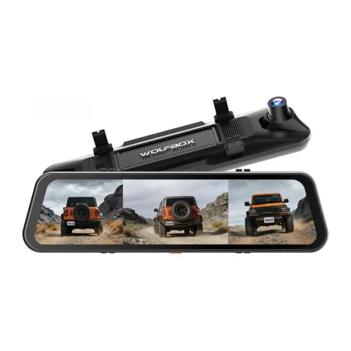 WOLFBOX G900TriPro Bumper háromkamerás fedélzeti kamera, 4K és 2,5K felbontással - 1