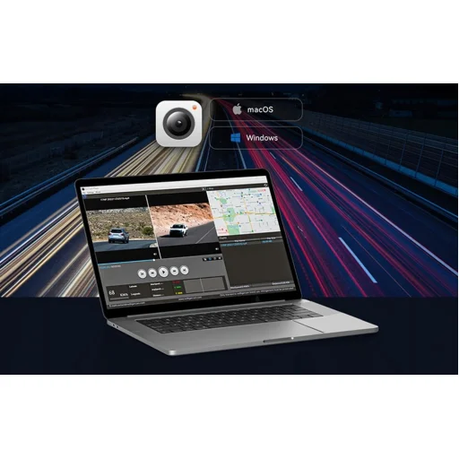WOLFBOX G930 4K/1080p tükrös fedélzeti kamera, 64 GB - 5