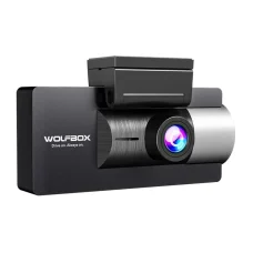 WOLFBOX i17 háromkamerás fedélzeti kamera, 4K + 2,5K, 64 GB