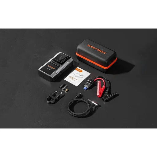 WOLFBOX MegaVolt 24 Air 24 000 mAh 4000 A indítóberendezés kompresszorral - 2