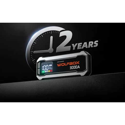 WOLFBOX MegaVolt 16 prenosné štartovacie zariadenie, 16 000 mAh, 3000 A - 5