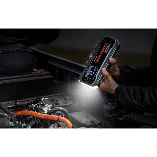 WOLFBOX MegaVolt 16 prenosné štartovacie zariadenie, 16 000 mAh, 3000 A - 6