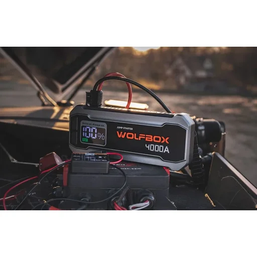 WOLFBOX MegaVolt 24 akkumulátoros indító, 24 000 mAh, 4000 A - 2
