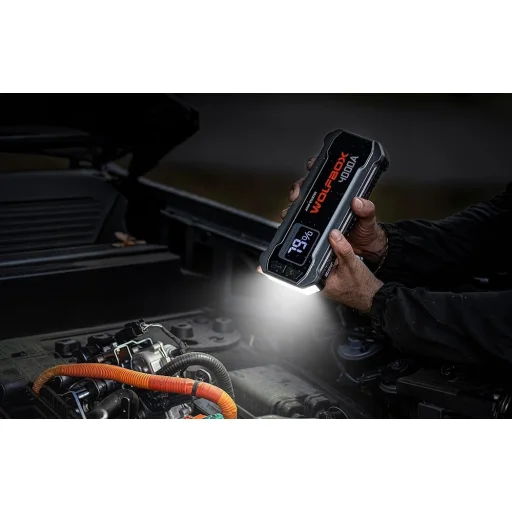 WOLFBOX MegaVolt 24 akkumulátoros indító, 24 000 mAh, 4000 A - 6