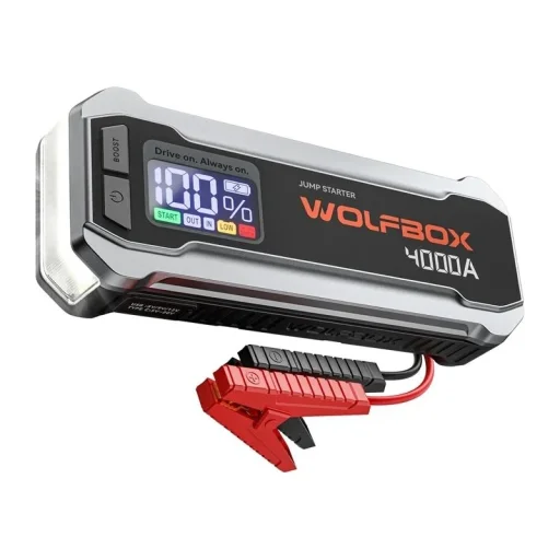 WOLFBOX MegaVolt 24 akkumulátoros indító, 24 000 mAh, 4000 A - 1