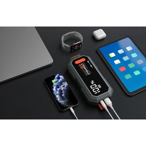 Etenwolf J1 16 000 mAh, 2000 A hordozható indítókészülék - 5