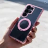 Frame Circle Stand tok Samsung A57 készülékhez, MagSafe-kompatibilis, rózsaszín thumbnail