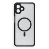 Samsung A07 / A08 Full Matte Mag Cover fekete, MagSafe-kompatibilis tok thumbnail
