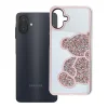 Samsung A07 / A08 Teddy Bear rózsaszín, csillogó mackómintás tok thumbnail