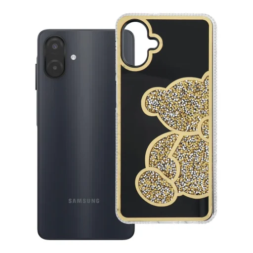 Samsung A07 / A08 Teddy Bear aranyszínű tok - 12