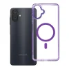  Samsung A07 / A08 tok – átlátszó, hibrid, MagSafe-kompatibilis, lila thumbnail