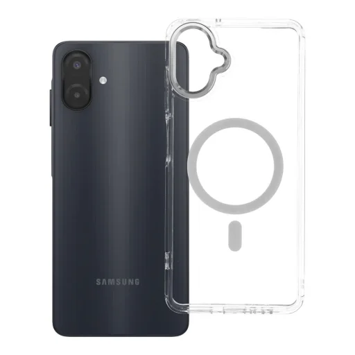  Samsung A07 / A08 MagSafe-kompatibilis átlátszó hibrid tok - 8
