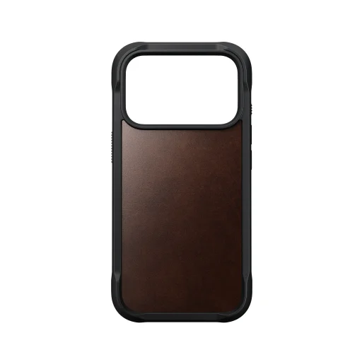 Nomad vystužené kožené puzdro Horween, rustikálna hnedá – iPhone 18 Pro/17 Pro - 7